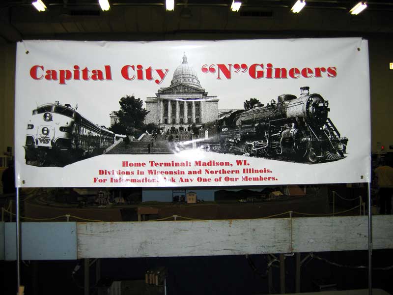 The club banner
